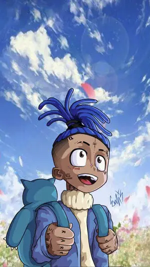 Young XXXTentacion Anime Cartoon